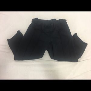Lululemon crop leggings, black, size 8